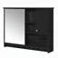 Armoire de salle de bain murale polyvalente avec miroir et tablettes réglables-2086238359