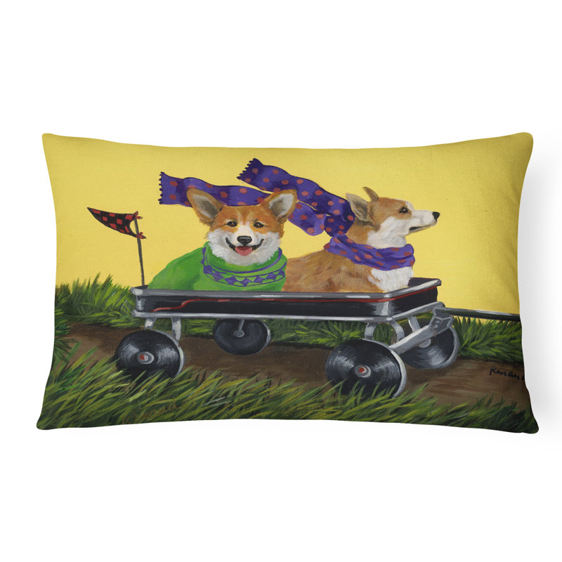  Housse et insert de coussin d'extérieur pour l'extérieur, Corgi Express
