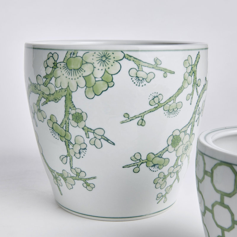 POTS À FLEURS IMPÉRIAUX, ENSEMBLE DE 3