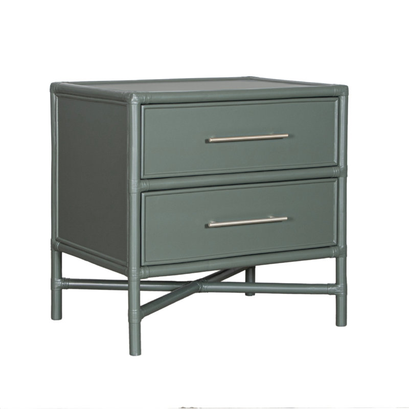 Venice 2 - Drawer Nightstand, Evergreen