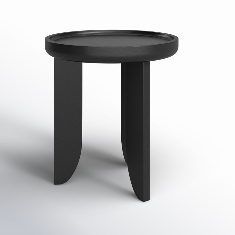Table de bout haute 19,7 po Verena, Noir