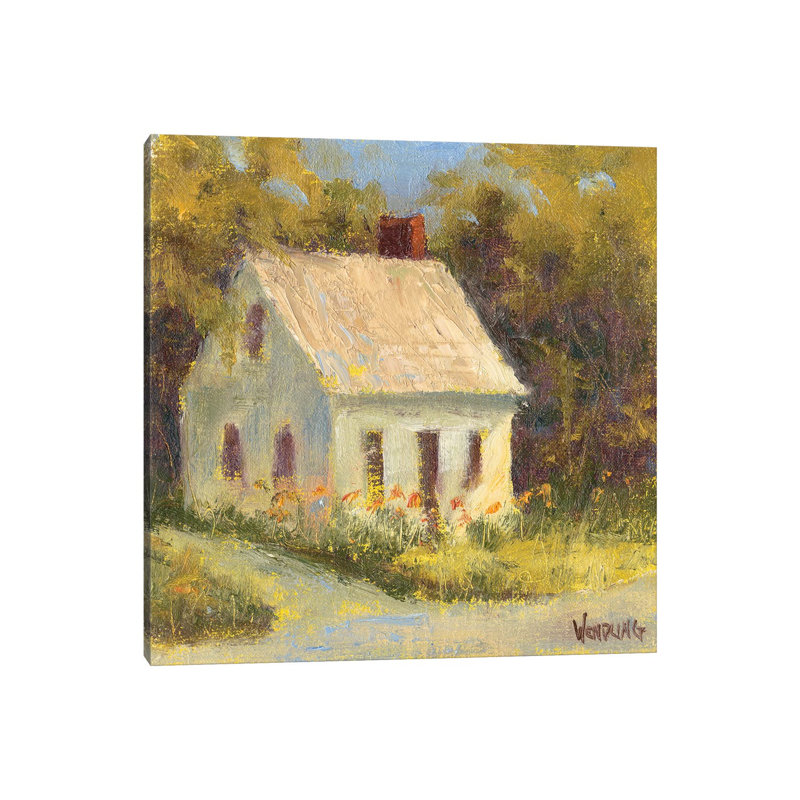 Sweet Cottage I by Marilyn Wendling - Wrapped Canvas Gallery-Wrapped Canvas Giclée, 30.48 cm H x 30.48 cm W