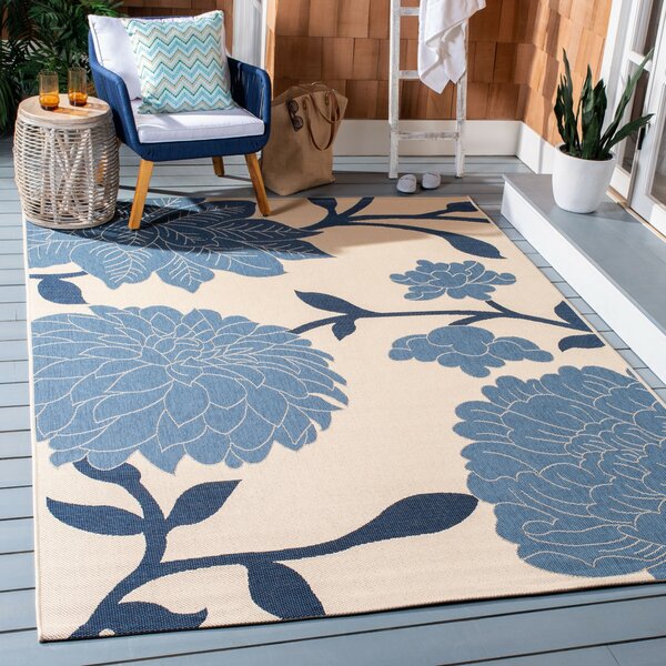 Winston Porter Adelmino Floral Rug & Reviews | Wayfair