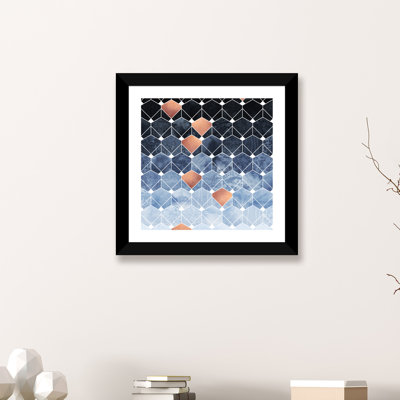 Copper Diamonds by Elisabeth Fredriksson - Graphic Art