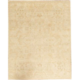 Wool Oriental Area Rug in Beige