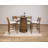Tiza Pine Round Solid Wood Dining Table