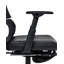 Office Chair Swivel Faux Leather Black
