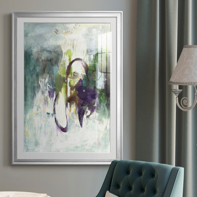 «Moving On II», reproduction encadrée de qualité supérieure, prête à être accrochée