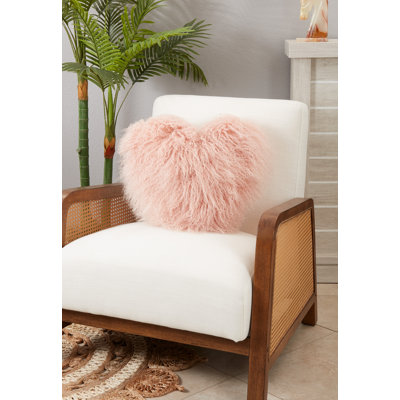 Mongolian Lamb Pillows Throw Pillow