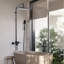 Système de douche mural avec valve brute-90646476