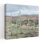 The Cactus Club II, art mural abstrait contemporain, paysage de cactus minimaliste