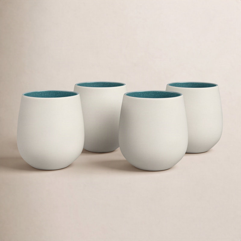 Borgen Handmade Stoneware Coffee Mug, Capri
