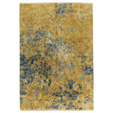 Floral II Blue Gold