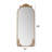 58"x24" Arched Full Body Mirror with Vintage Ornate Carved Applique on Top and Bottom, Hanging Wall Mounted Mirror, for Living Room Bedroom Retro Home Decor Mirror, Bronze-236428263