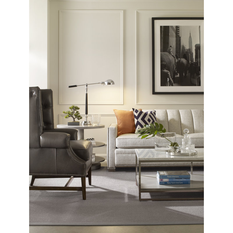 Garvey Channel Back Sofa, Wrenn, Nomad Slate
