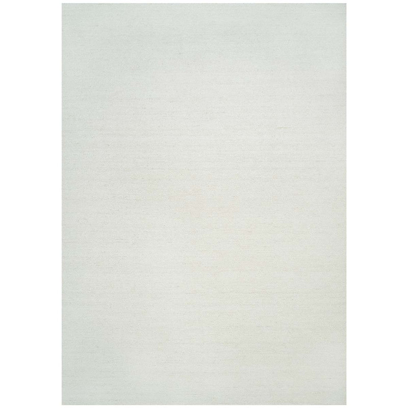 Wool Area Rug in Ivory, Rectangle 10' x 14'