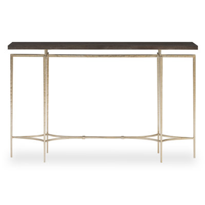Double Diamond Solid Wood Top Console Table