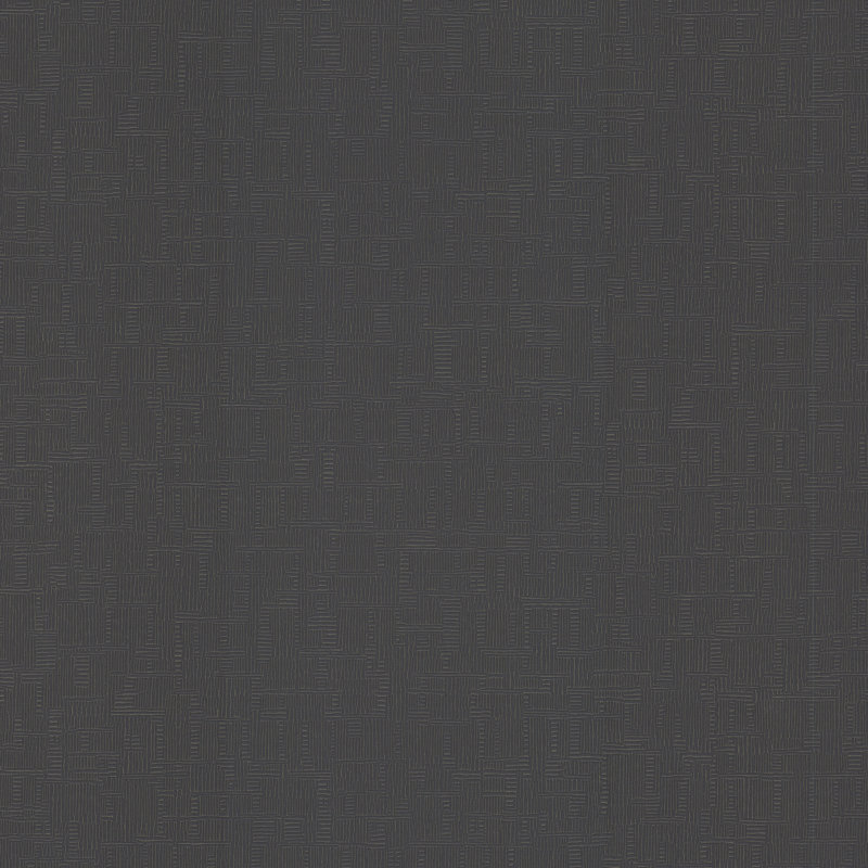 Papier peint abstrait ciselé, Gris anthracite