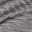 Édredon pour grand lit 7 pièces gris en diagonale