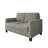 Velvet Upholstered Loveseat-1613732215