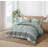 Herald Printed Boho Damask Microfiber Comforter Set-115365129-115365130