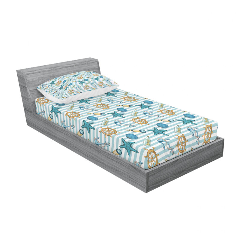 Microfiber Sheet Set, Twin XL Sheet Set with Fitted Sheet