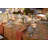 Damaris Tablecloth - Pink/Mustard - 71" x 128"-992888100