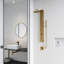 Gardenia 39" H X 4" W 2-Jet Shower System with Hand Wand - Requires existing shower head connection-98379235