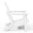 Laguna Outdoor 5-Piece Adirondack Chair With Square Coffee Table Conversation Set-108401494