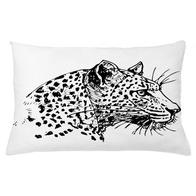Sketchy Square Pillow Cover