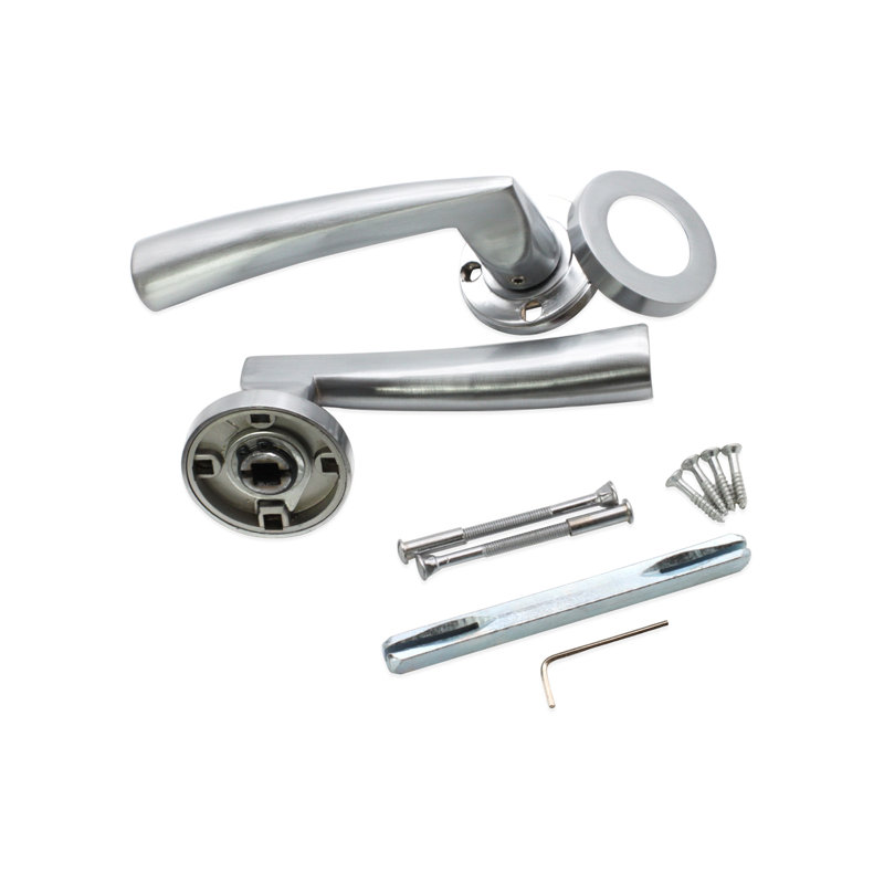 Leygo Lever Door Handle Satin Chrome