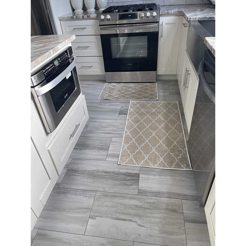 Tapis de cuisine Eneyda, Brun