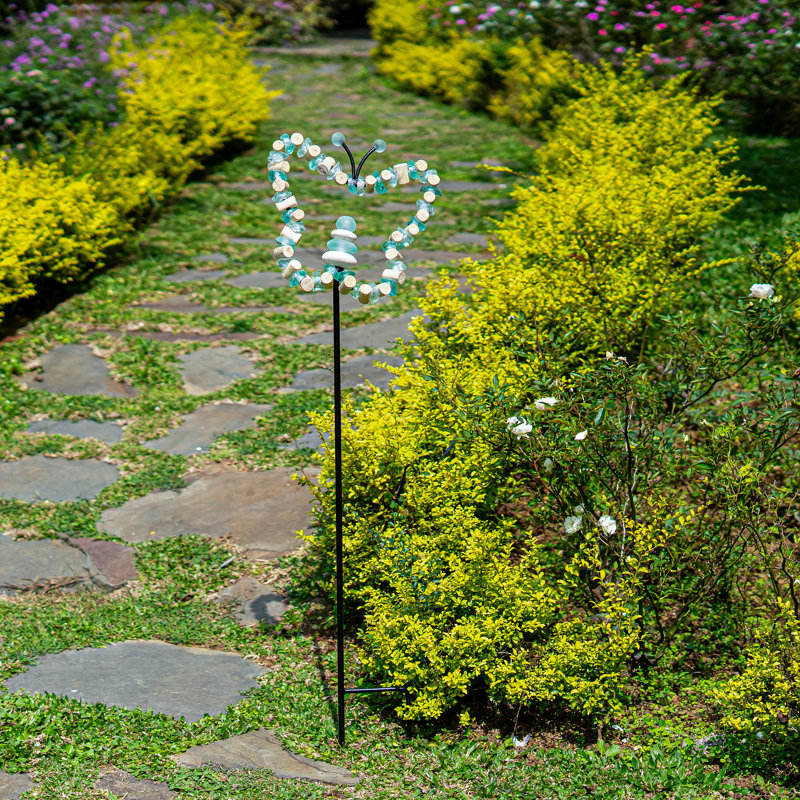 Piquet de jardin en verre