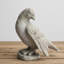 Figurine d’oiseau sur pied cardinal ciment Atwell
