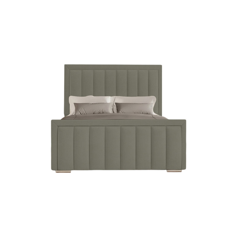 Yatton Upholstered Bed, Super King (6'), Asphalt
