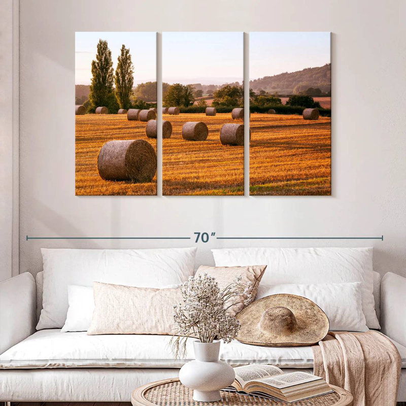 Hay Bales In Herefordshire