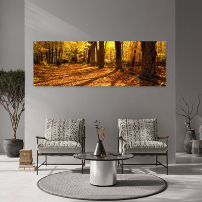 «Tree Lined Road», Massachusetts, États-Unis, art contemporain de paysage forestier abstrait