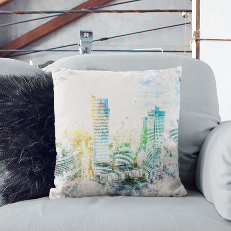 Square Cushion, 40cm H x 40cm W x 15cm D
