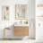 Wall-Mounted Single Bathroom Vanity Set with LED Mirror-1405475685-1405475686-1347335231