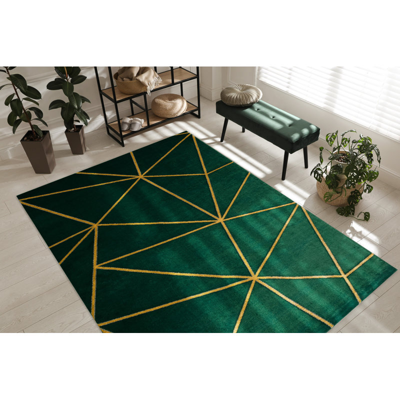 Robeline Geometric Area Rug, Rectangle 160 x 220cm