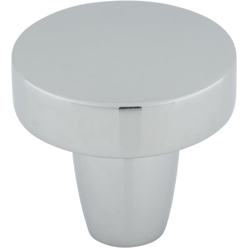 Florham 1 1/4" Diameter Round Knob, Polished Chrome