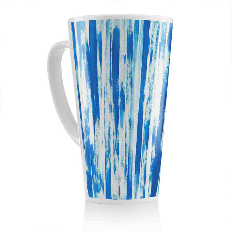 Paint Strokes Latte Mug