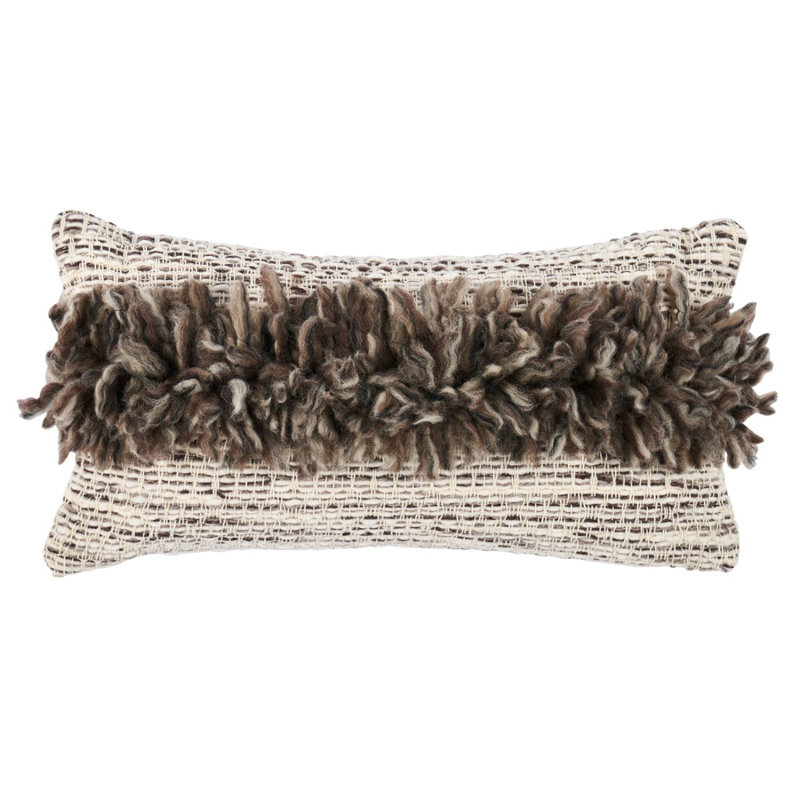 Overshot Merino Shag Pillow