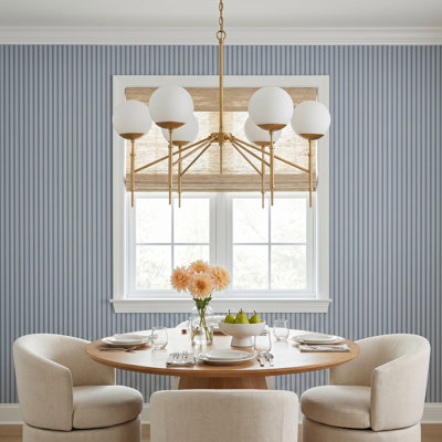 Cleary 6 - Light Dimmable Globe Chandelier