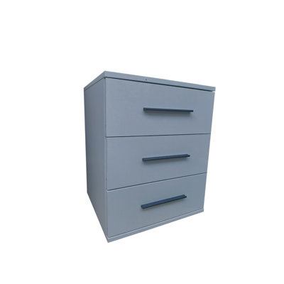 Pamel 45cm W Manufactured Wood Bedside Table
