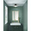 Cruz Glass LED Semi Flush Mount