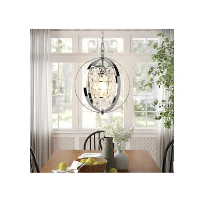 Luminaire suspendu sphère 1 lumière Ellzy