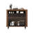 Retro Black Solid Wood Accent Cabinet-906890258