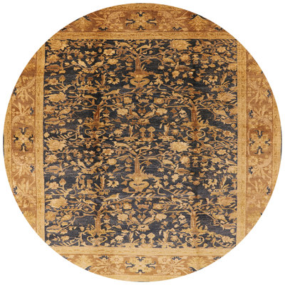 Tapis oriental brun / noir Epsilon