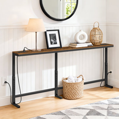 Console Table With Power Outlet